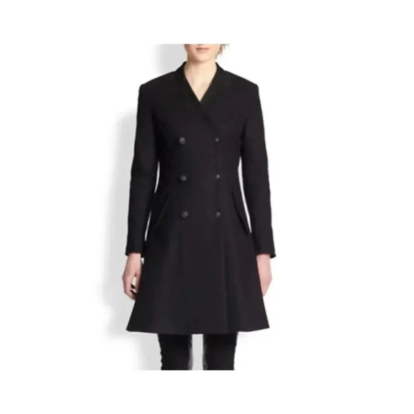 $895 rag & bone Cate Suede Velvet Lamb Leather Size 2 Button Jacket Coat Womens - Picture 14 of 14